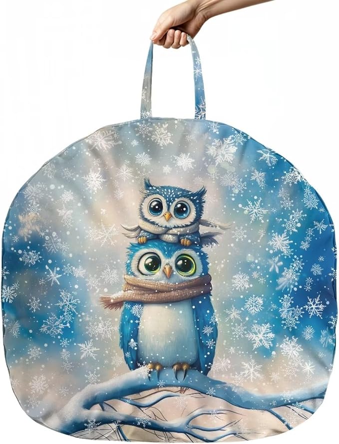 Owl Nursing Pillow Cover Girls Breastfeeding Pillow Cover for Baby, Snug Fits Newborn Nursing Pillow Case Super Soft Breathable Breastfeeding Pillow Slipcover