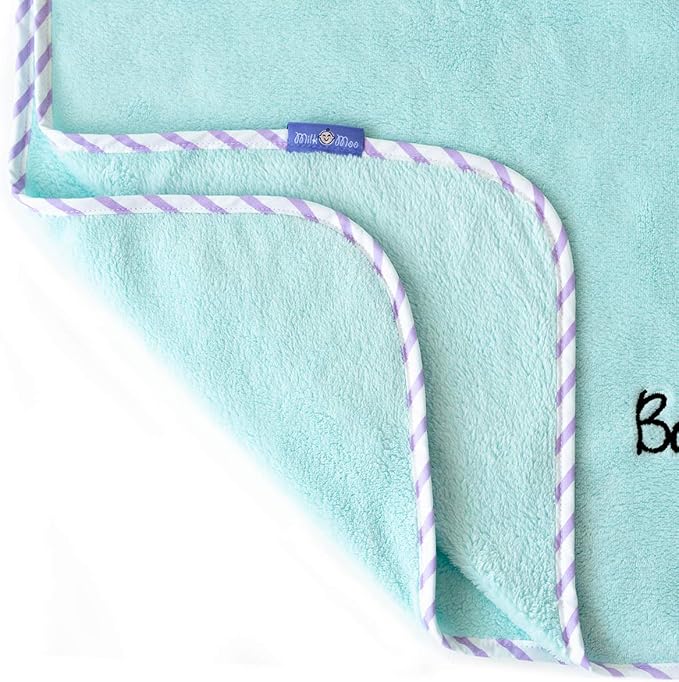 Milk&Moo Baby Swaddle Sleep Sack, Baby Swaddle Blanket Set, Soft Muslins Swaddle Blankets, Baby Receiving Blanket with Baby Pillow and Baby Security Blanket, Blue