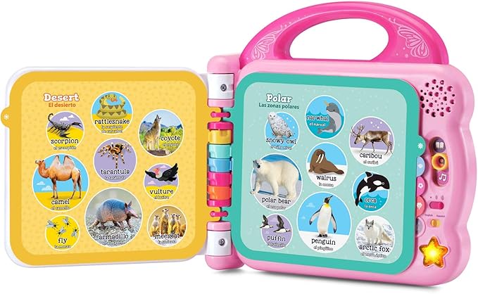 LeapFrog 100 Animals Book (Frustration Free Packaging), Pink