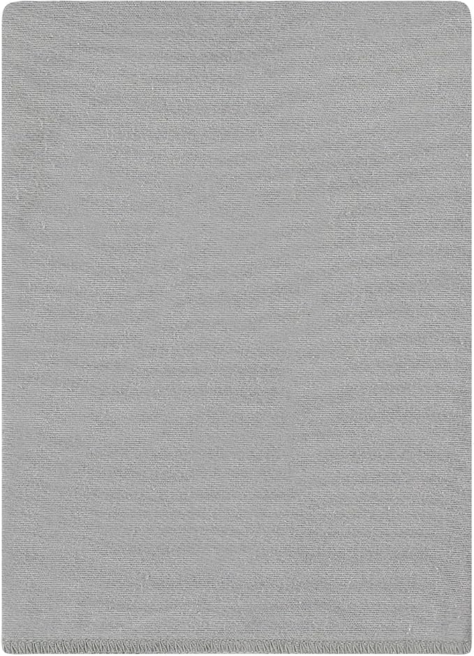 Hudson Baby Unisex Baby Cotton Flannel Burp Cloths Bundle, Farm Friends Grey, One Size