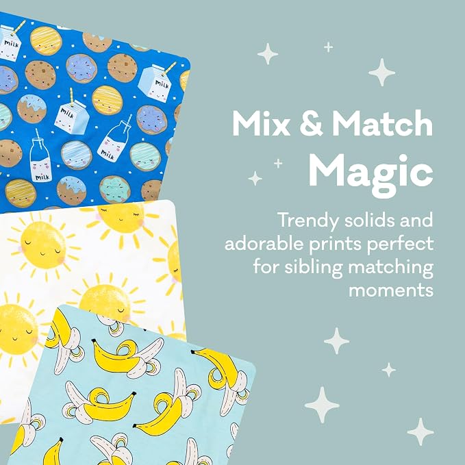 Little Sleepies Swaddle & Hat Set, Baby Swaddles Newborns, Soft Viscose from Bamboo Swaddle Blanket Wrap (Sunshine)