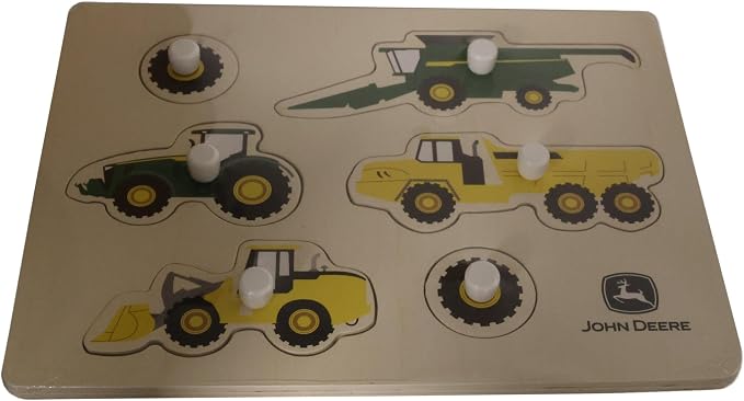 John Deere Wooden Equipment Puzzle - LP87307