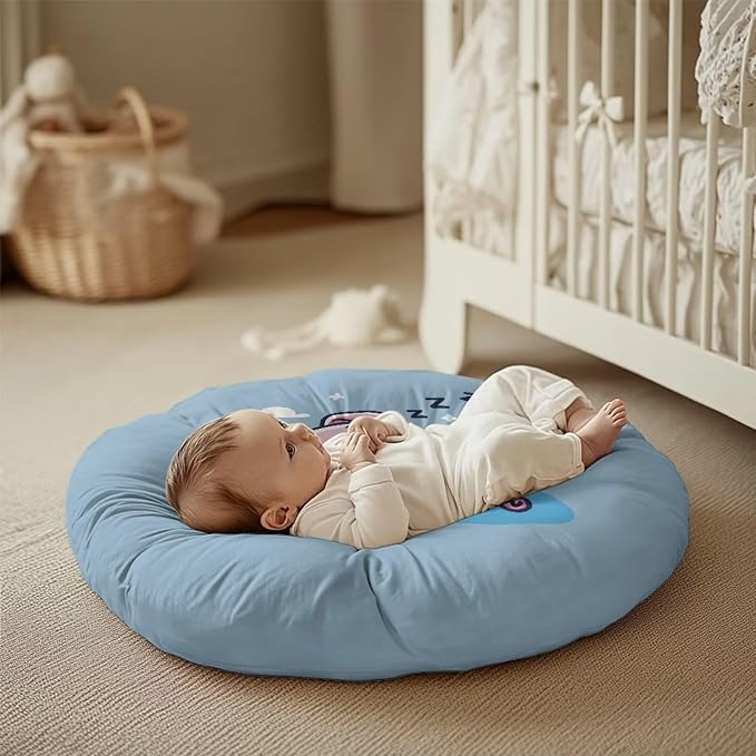 Sleeping Piggy Nursing Pillow Cover Neutral Breastfeeding Pillow Cover Fits 26in*24in Nursing Pillow for Baby Boy Girl Neutral Baby Nursing Pillow Cover Newborn Gift Choice for Mom