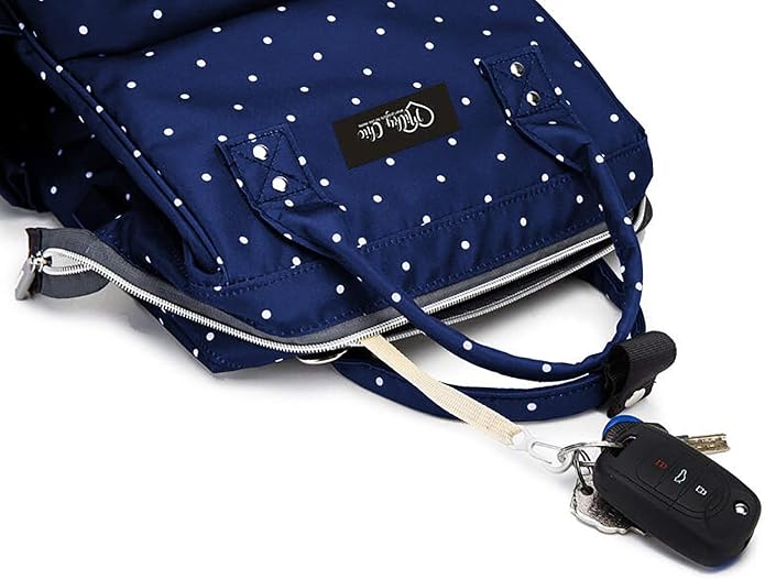 Milky Chic Mommy Diaper Bag- Waterproof USB Charging Port Stroller Straps Changing Pad