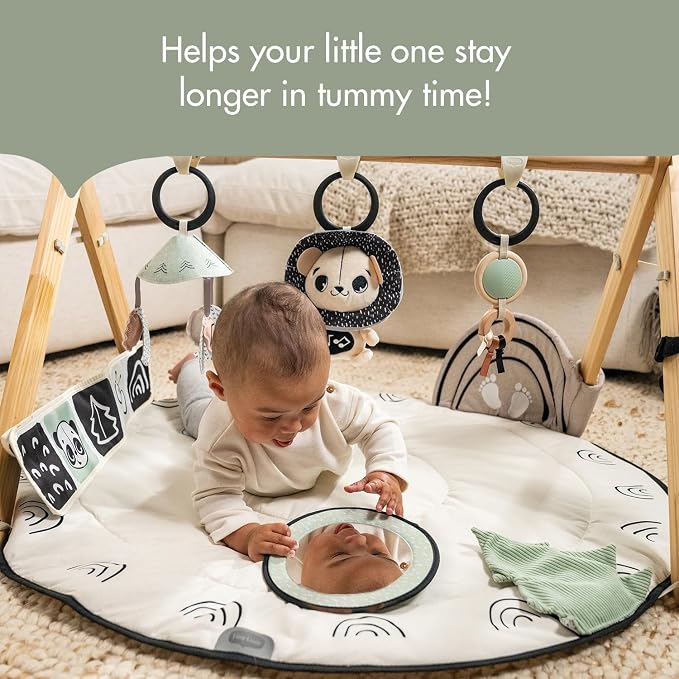 Tiny Love Luxe Developmental Gymini – Black & White Décor Collection, Black