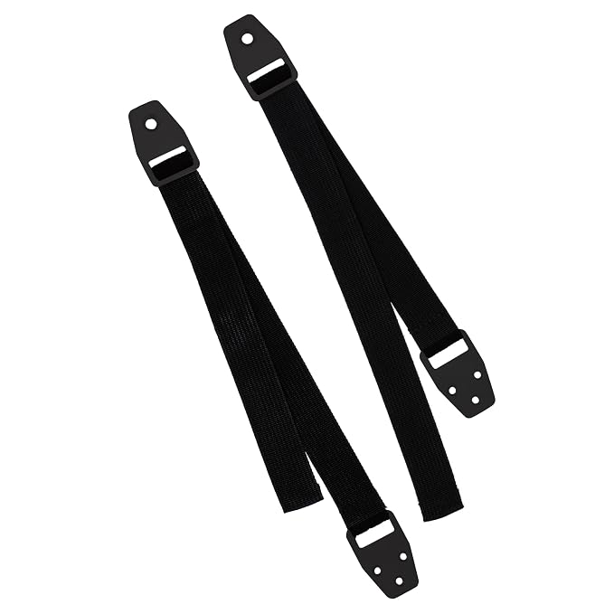 Dreambaby Flat Screen TV Saver Child Safety Straps - Anti-Tip Furniture Security Anchors - Adjustable Strap - Black - Model L860