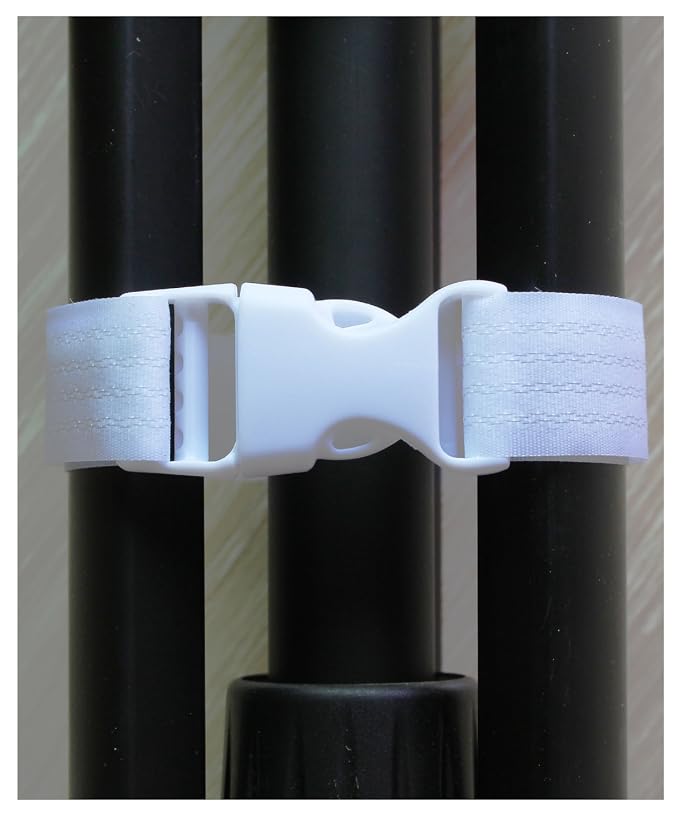 Baby Cabinet Safety Locks,Handles Child Safety Locks Simple Installation Home Safety Strap Locks Fit Closed Handle Cabinets,Oven, Double Open the Door Refrigerator, Kitchen Door (3 Pack, White)