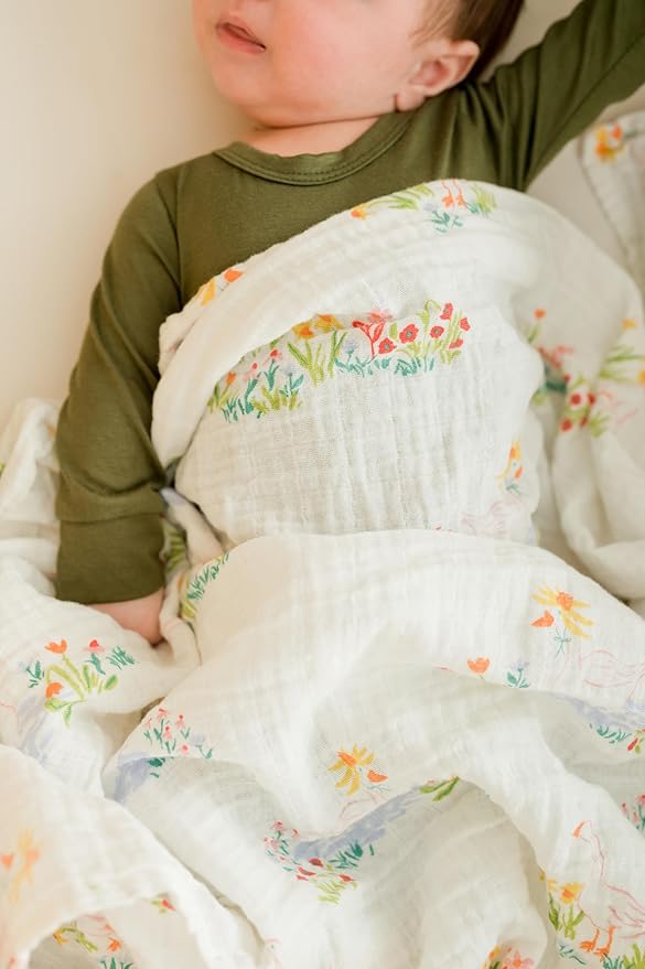 CLEMENTINE KIDS Garden Goose Swaddle