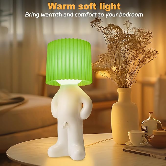 Christmas Birthday Gifts for Men Women, White Elephant Gifts for Adults, USB Rechargeable Night Light, Novelty Stuff Gag Gifts, Funny Anniversary Birthday Gifts for Men Women Him Her (Green)