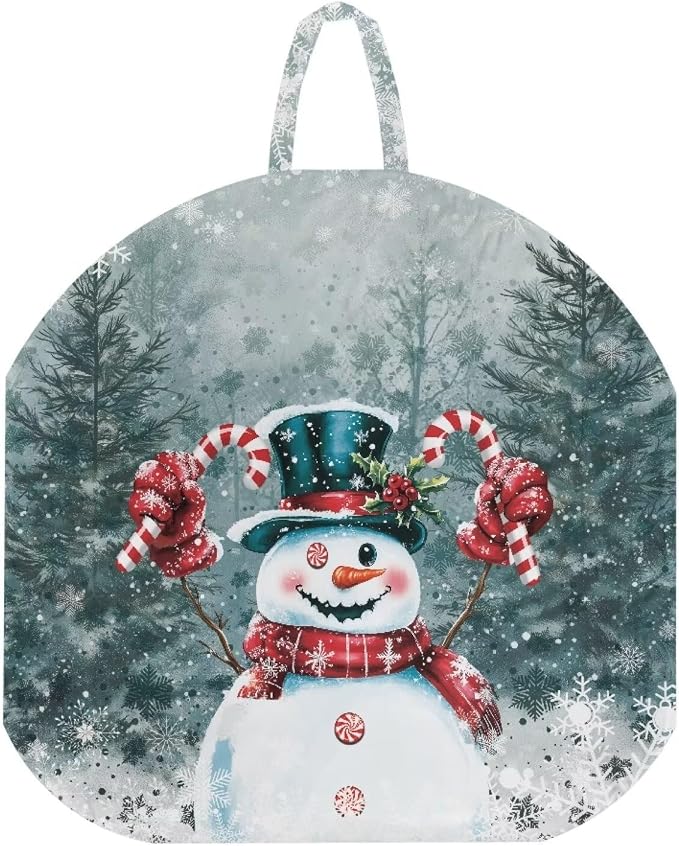 Christmas Snowman Nursing Pillow Cover Womens Breastfeeding Pillow Cover for Baby Snug Fits Newborn Nursing Pillow Case Super Soft Breathable Pillowcase Pillow Not Included