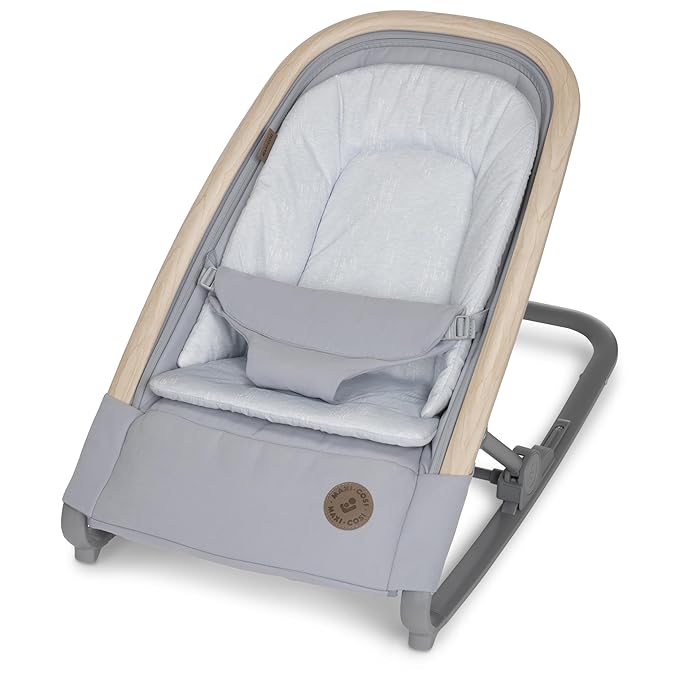 Maxi-Cosi Kori 2-in-1 Baby Bouncer Seat for Infants, Baby Rocker Chair, Portable Baby Bouncer, Classic Slate