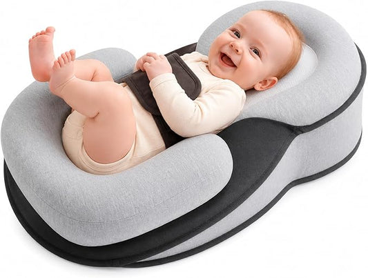 Reflux Pillow for Baby, Anti Overflow Feeding Pillow for Baby Comfort