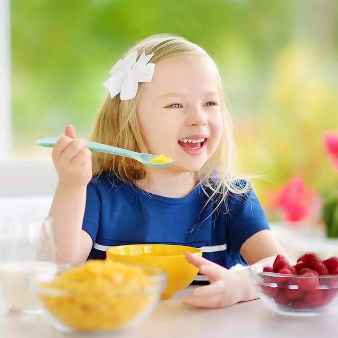 PandaEar Silicone Baby Spoons and Forks