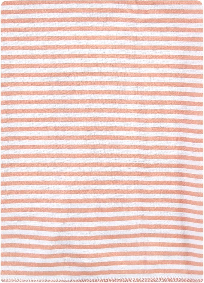 Hudson Baby Unisex Baby Cotton Flannel Burp Cloths Bundle, Zoo Animals, One Size