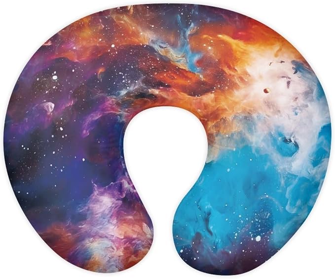 Galaxy Nursing Pillow Detachable Newborn Original Breastfeeding Slipcover Case and Positioner Washable Head Support Protector Cushion Essential with Hidden Zipper Easy Care