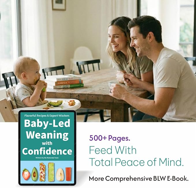 Remonda 17-Piece BPA-Free Baby Silicone Feeding Set | Extra Large Suction Plates, Toddler Bowls, Self Feeding Spoons, and More | Dishwasher Safe| Infant Led Weaning Supplies (Red）A