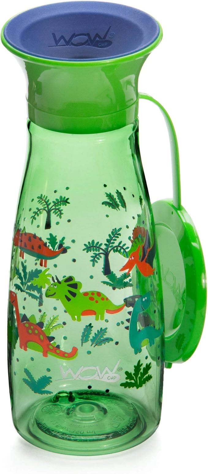 WOW CUP MINI 360 Sippy Cup, Green, 12 oz / 350 ml
