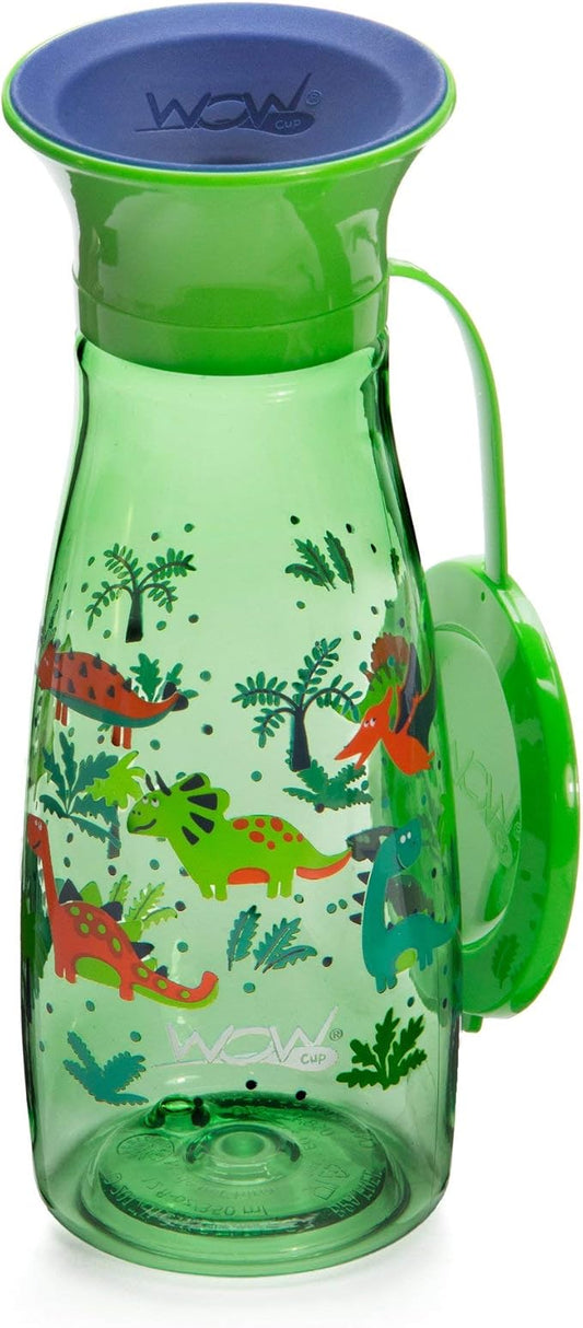 WOW CUP MINI 360 Sippy Cup, Green, 12 oz / 350 ml