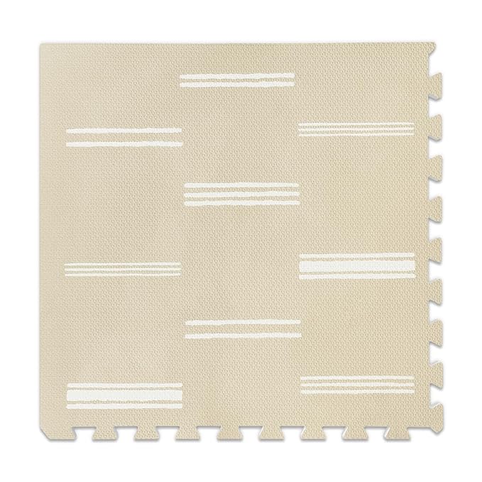 Lillefolk Foam Baby Play Mat – Interlocking Tiles for Kids | Non-Toxic Crawling Mat for Tummy Time, Toddlers & Babies – 6x6ft 9 Tiles
