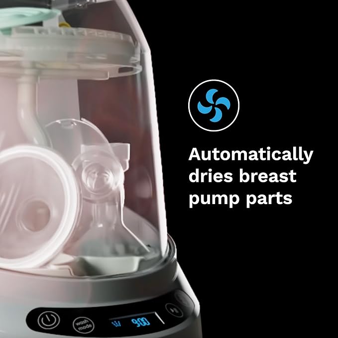 Baby Brezza Bottle Washer Pro Breast Pump Parts Replacement Rack – Fits All Breast Pump Parts Including Wearables