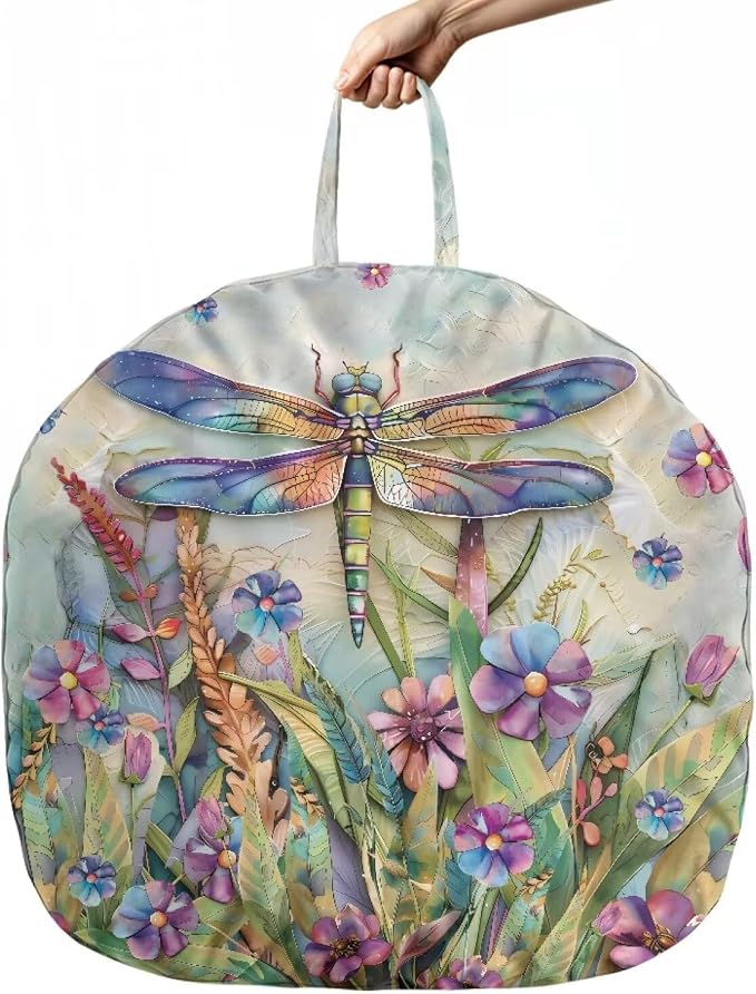 Stylish Dragonfly Pillow Cover Breastfeeding Pillow Slipcover for Baby Boys & Girls Nursing Pillow Case for Newborn Soft Fabric Fits Snug On Infant Washable & Breathable