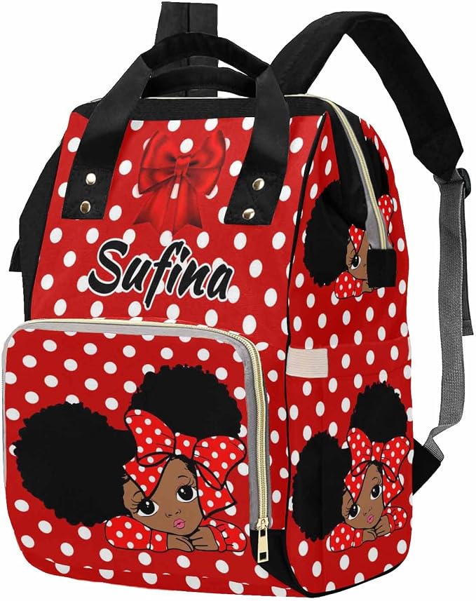 D-Story Personalized Diaper Bag For Baby Boy Personalized Name Mommy Bag Customized Backpack Customized Name Shoulders Bag