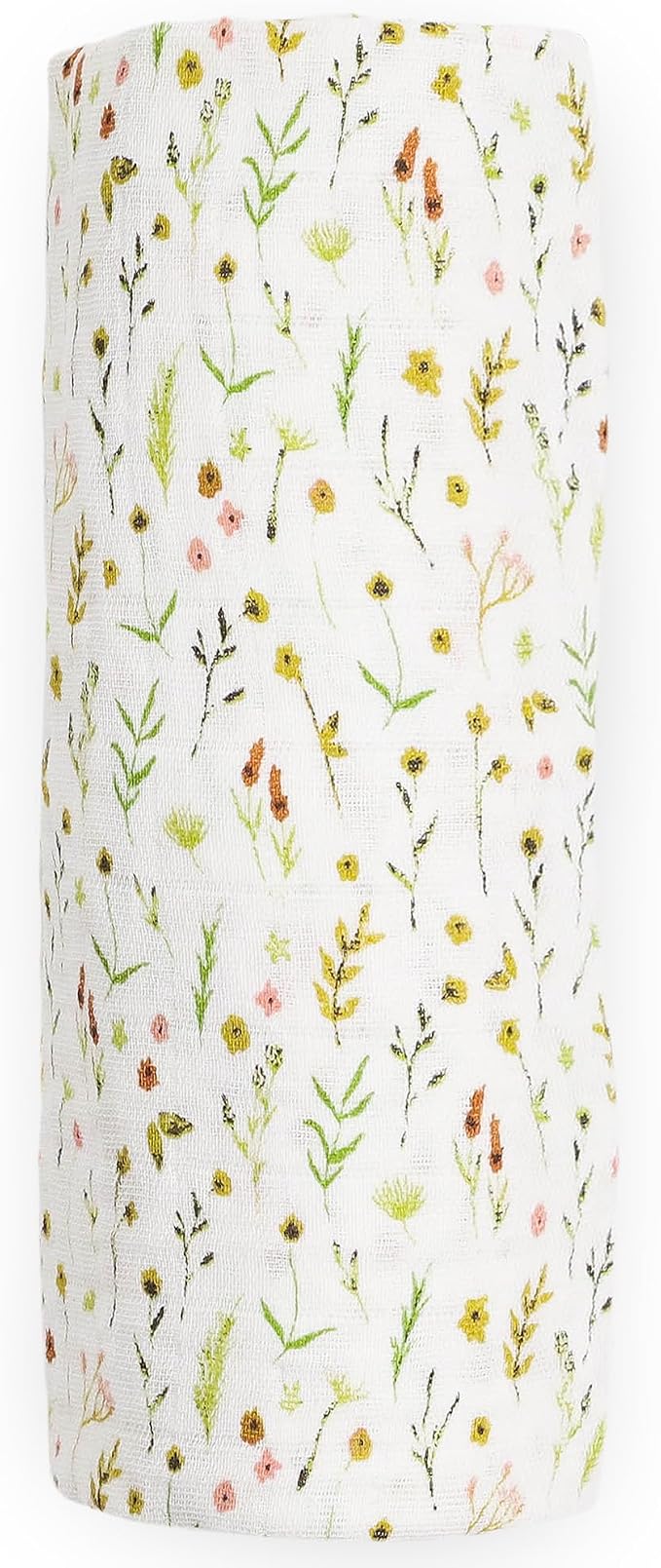 Little Unicorn Muslin Swaddle Blanket for Newborns & Infants | Soft & Breathable Fabric | Baby Blanket for Swaddling, Nursing, Shower Gifts (Floral Field)
