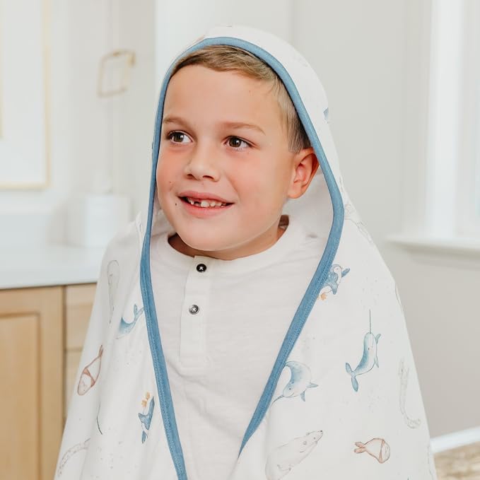 Copper Pearl Arctic Wonder Premium Big Kid Hooded Towel