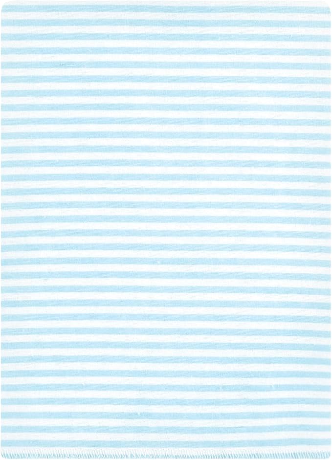 Hudson Baby Unisex Baby Flannel Burp Cloth 12pk, Soft Teal Dino, One Size
