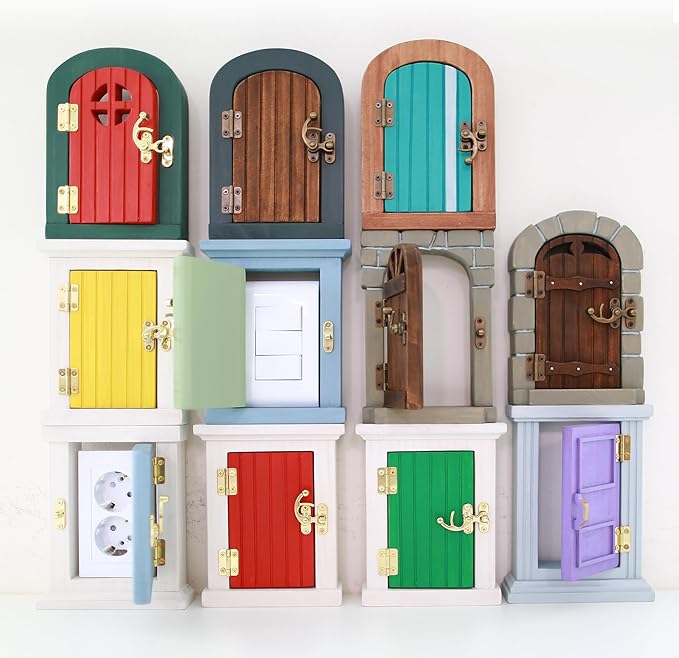 Wooden Interior Outlet Switch Covers - A Premium Accessory that Protects Children and Creates a Fairy-tale Atmosphere (No.5)
