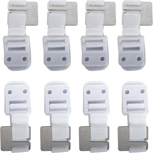 Safety 1st Furniture Wall Straps, 8 Count
