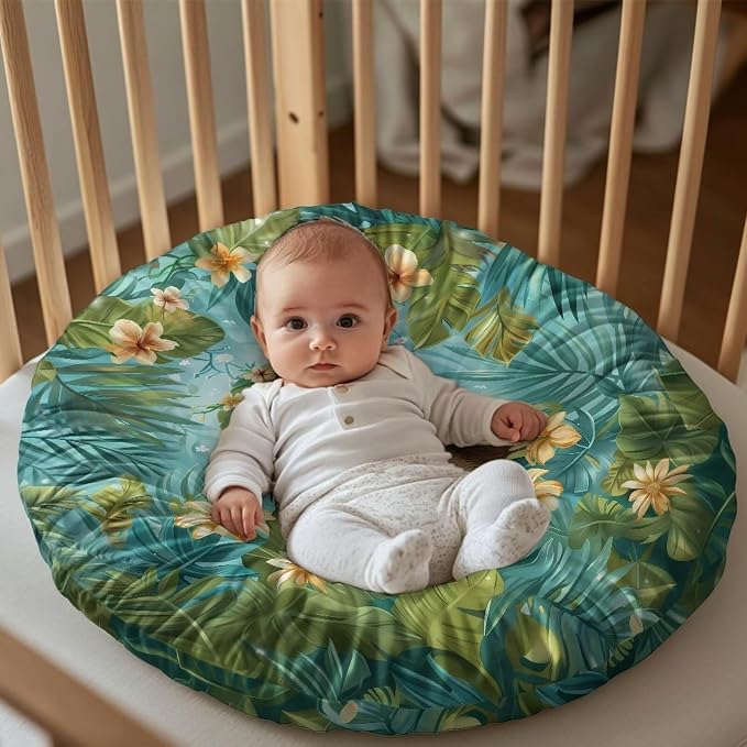 Sloth Nursing Pillow Cover for Breastfeeding Pillows Breastfeeding Pillow Slipcovers for Baby Boys & Girls Ultra Soft Infant Nursing Pillowcase for Newborn