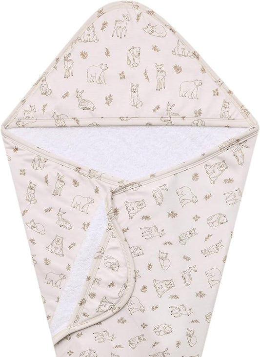 Copper Pearl, Dylan Premium Knit Hooded Towel