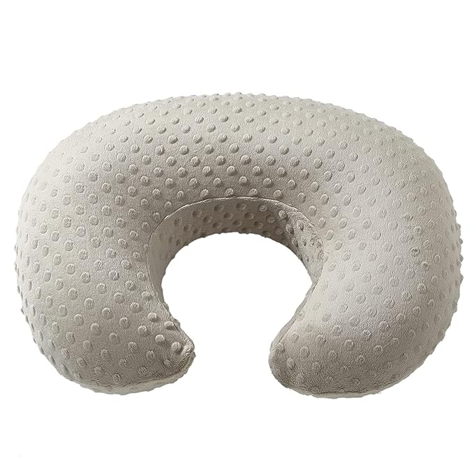Nursing Pillow with Nursing Pillow Cover Set for Breastfeeding Moms, Ultra-Soft Nursing Pillows for Infant Newborn Baby Boy Girl (Tidal Foam)