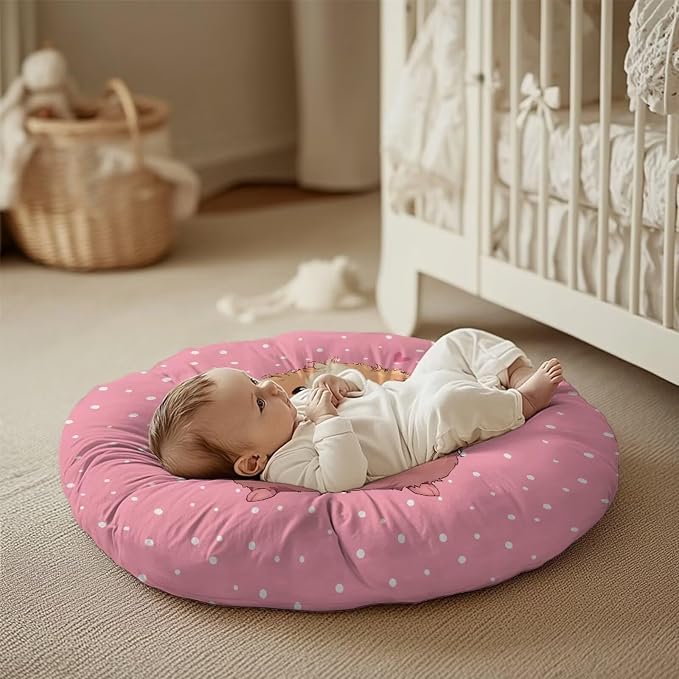 Cute Guinea Pig Nursing Pillow Cover for Breastfeeding Pillows Breastfeeding Pillow Slipcovers for Baby Boys & Girls Ultra Soft Infant Nursing Pillowcase for Newborn
