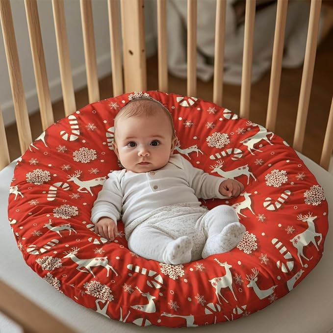 Golden Elk Nursing Pillow Cover Womens Breastfeeding Pillow Cover for Baby Snug Fits Newborn Nursing Pillow Case Super Soft Breathable Pillowcase Pillow Not Included