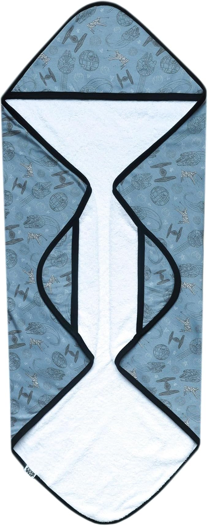 Copper Pearl Premium Knit Hooded Bath Towel Starships