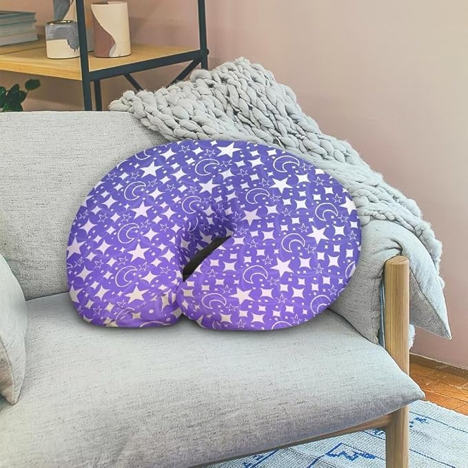 Moon Star Lightweight Breathable Pillow Cover for Infant Snug, Stretchy Neutral Breastfeeding Pillow Cover for Breastfeeding Moms in Home Or Car