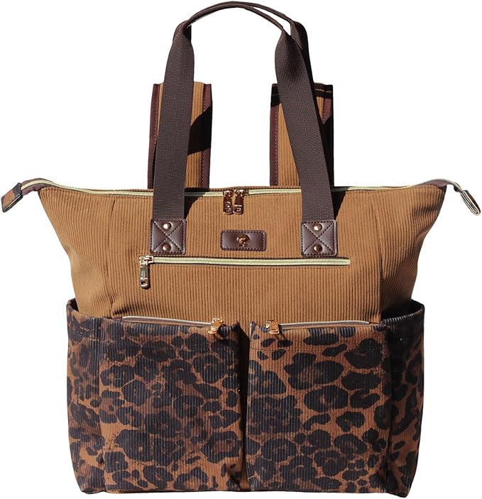 ESVAN Diaper Tote Bag Totepack Backpack 2 in 1 for Women Multifunctional Large Capacity with Insulated Pockets Travel | Multifunctional
