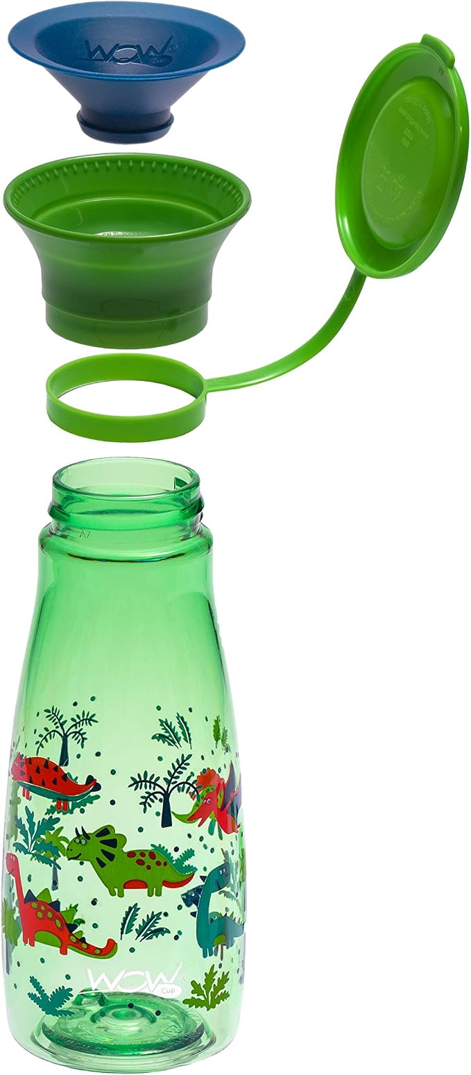 WOW CUP MINI 360 Sippy Cup, Green, 12 oz / 350 ml