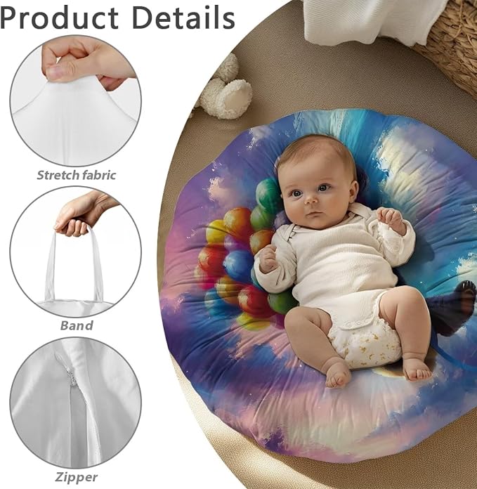 Cute Panda Nursing Pillow Cover for Breastfeeding Pillow Ultra Soft and Cozy Nursing Pillow Slipcovers,Nice Newborn Gift Best Choice for Mom or Baby Pillow Not Included