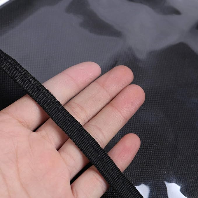 Car Organizer Back Seat Travel Storage with Cup Holders & Tablet Pouch Kick Mats