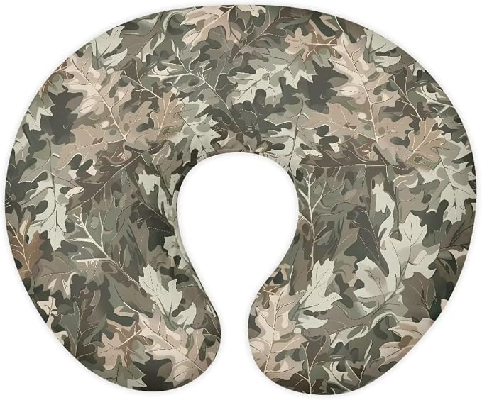 Dead Leaves Nursing Pillow and Positioner Detachable Newborn Original Breastfeeding Slipcover Case Washable Head Support Protector Cushion Propping Baby