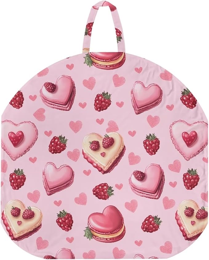 Heart Nursing Pillow Cover Breastfeeding Pillow Slipcover for Baby Boys & Girls Nursing Pillow Case for Newborn Soft Fabric Fits Snug On Infant Pillow Not Included
