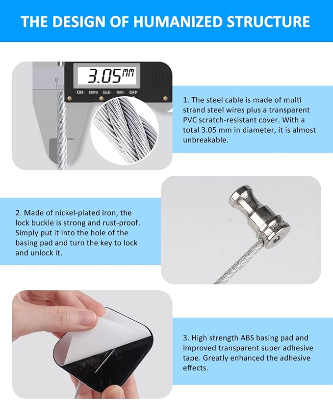 Refrigerator Lock, Cabinet Locks for Babies, 2 Pack DUOSI Child Safety Fridge Lock Cabinet Locks with Keys, Baby Proofing Safety Locks for Kitchen Cabinets and Drawers, Windows, Doors and More