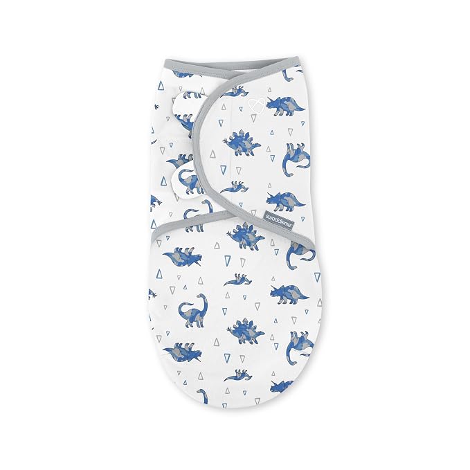 SwaddleMe by Ingenuity Original Swaddle, Size Small/Medium, For Ages 0-3 Months, 7-14 Pounds, Up to 26 Inches Long, 3-Pack Baby Swaddle Blanket Wrap