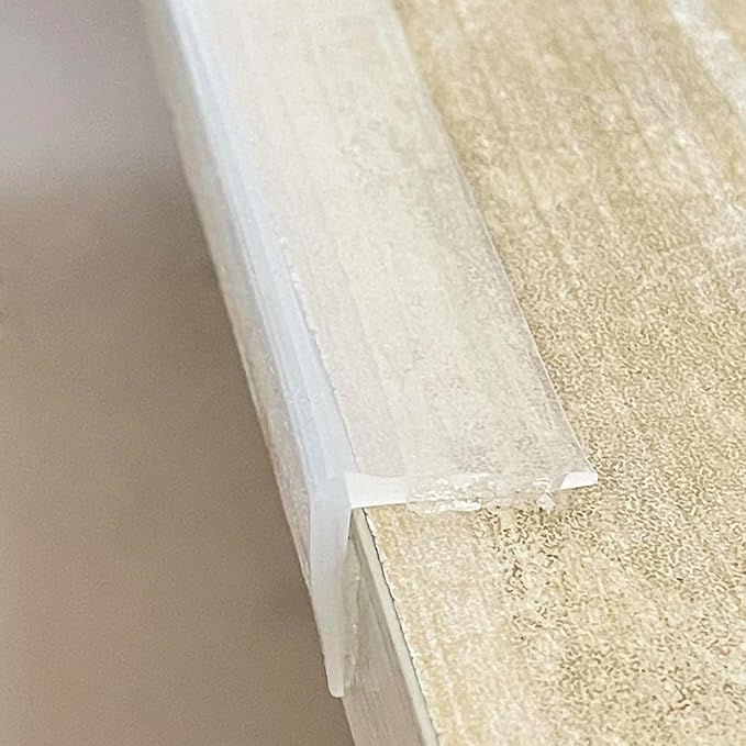 Edge Protector 100% Silicone, Baby Proofing Corners Clear Guards, Pre-Tape Adhesive Soft for Kids Safety, Child Table Cabinets Furniture Bumper (0.8x0.8in(Width), 3 Foot (Pack of 1))