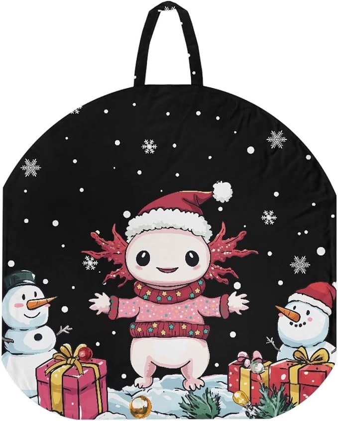 Cute Axolotl Nursing Pillow Cover Breastfeeding Pillow Slipcover for Baby Boys & Girls Nursing Pillow Case for Newborn Soft Fabric Fits Snug On Infant Pillow Not Included
