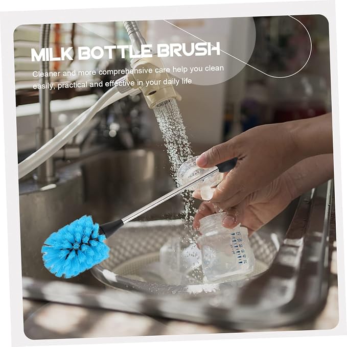 VICASKY Bottle Scrubber Milk Water Bottle Cleaning Brush Extra Long Handle Dishwasher Safe