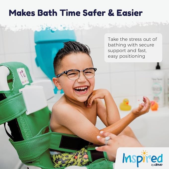 Inspired by Drive OT 3000 Otter Pediatric Bath Chair, Green